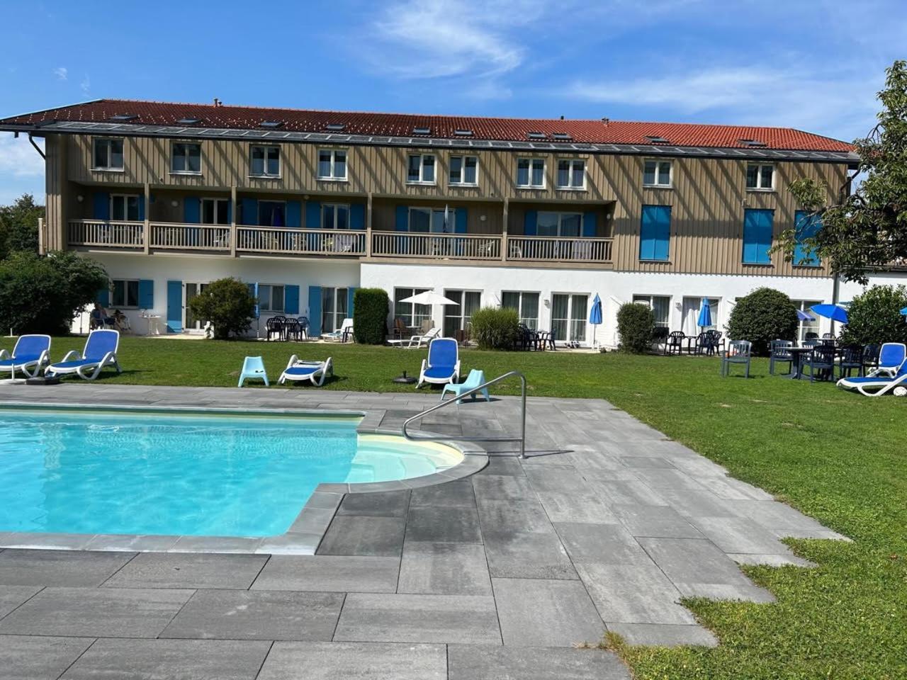 Gabi Mit Pool Und Sauna Übersee Zewnętrze zdjęcie